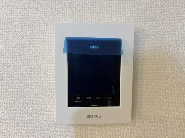 野田市上花輪新町31番　新築戸建　A号棟のセキュリティ|モニター付きインターホン