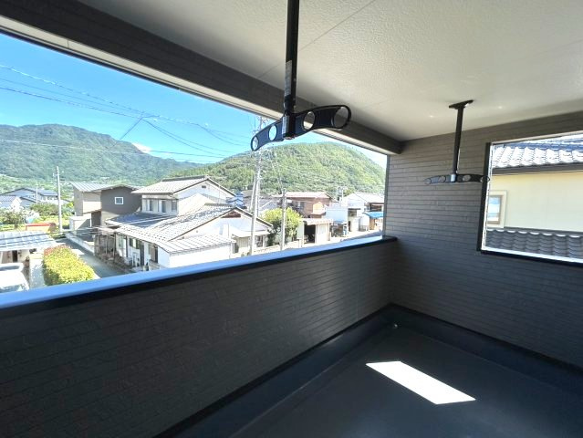 新築戸建　長野市松代町東条のバルコニー