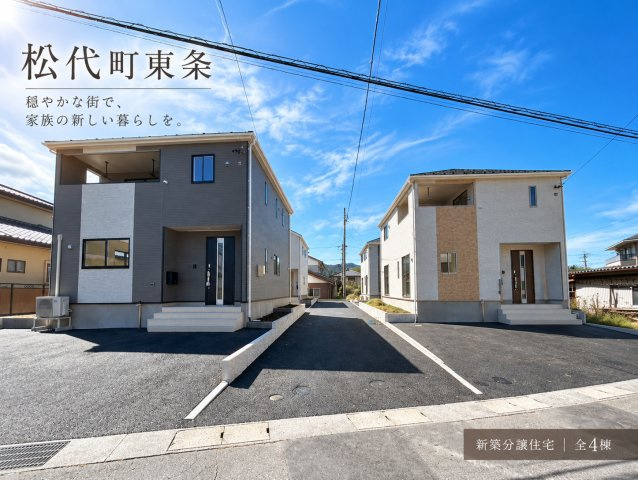 新築戸建　長野市松代町東条の区画図