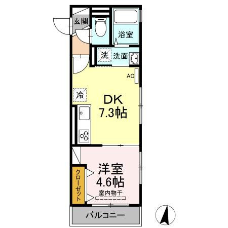 サンハイツ パート11の間取り