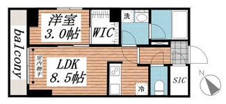 【間取り】 | （仮称）八幡宿マンション