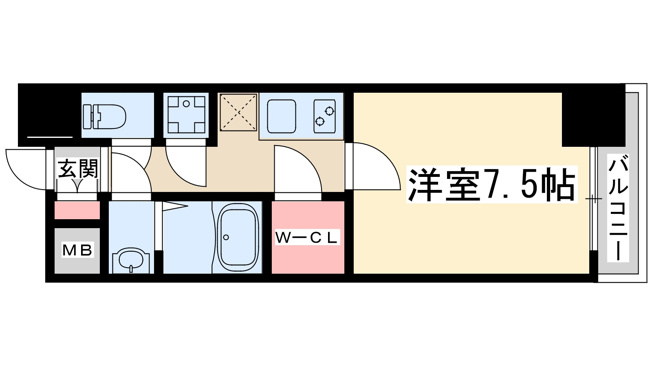 【間取り】 | スペーシア江坂広芝町