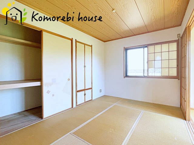伊奈町小室5343-5　中古一戸建ての和室|フローリングだけでなく、和室もあります