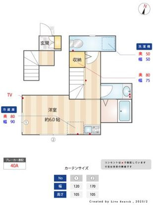 ベレガンス草加の間取り