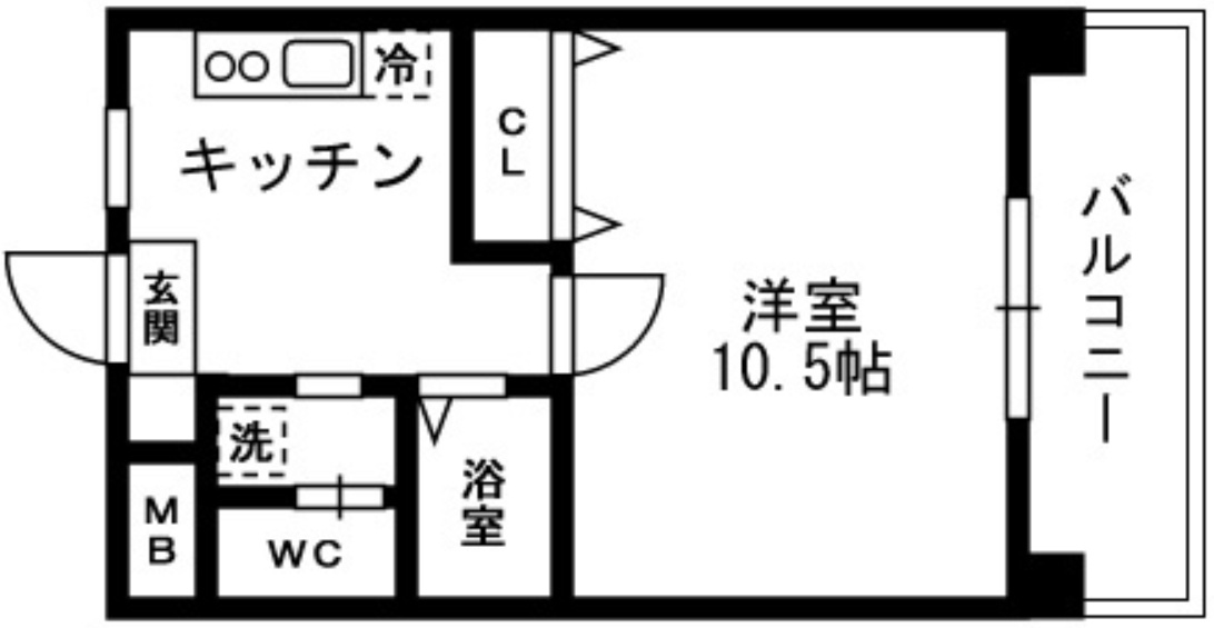 リヴェール清瀬の間取り