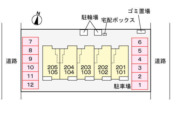 ヴァン・ベルジェの区画図