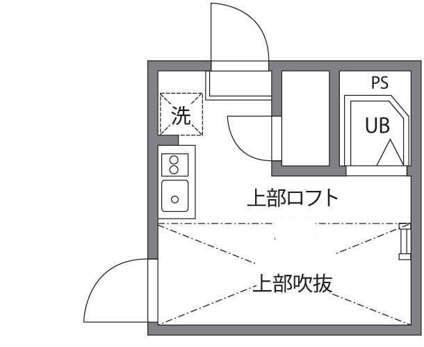 アクロス東雪谷の間取り|間取りです。