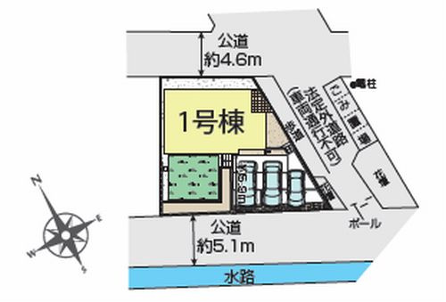 【仲介手数料０円】伊勢原市下落合　新築一戸建ての区画図|【仲介手数料０円】伊勢原市下落合　新築一戸建て