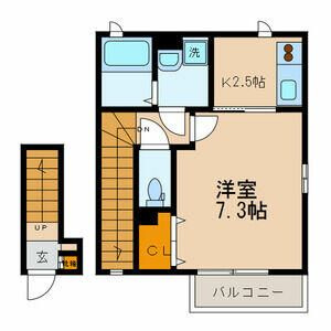 アムール　サンテの間取り