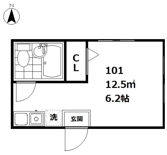 【間取り】 | インベスト馬込Ⅱ
