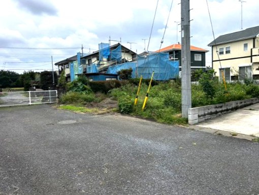 西川田町売土地の外観