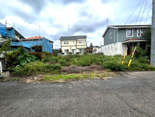 西川田町売土地の外観