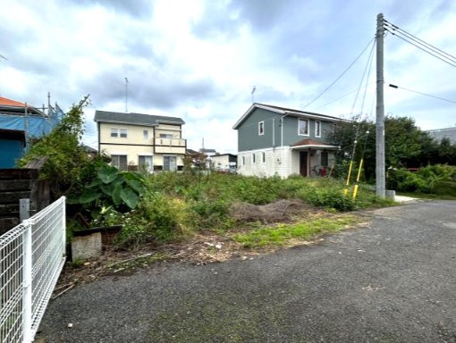 西川田町売土地の外観