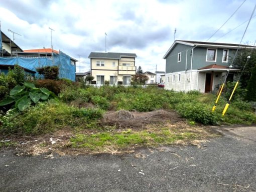 西川田町売土地の外観