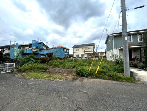 西川田町売土地の外観