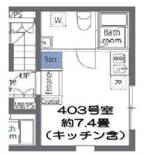 アリュール押上の間取り