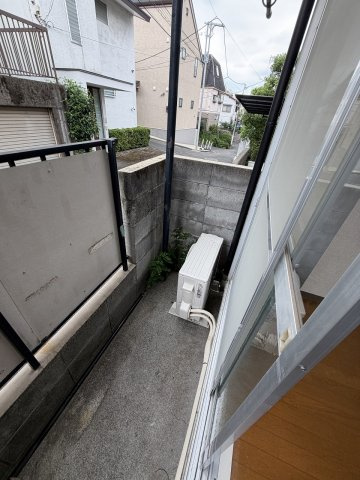 クレストハイツのバルコニー