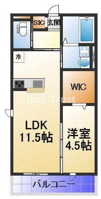 【間取り】 | クレールメゾン城東