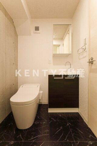 【トイレ】 | フォセット南大井 | 清潔感のあるトイレです