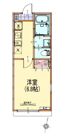 ルメール秋津の間取り