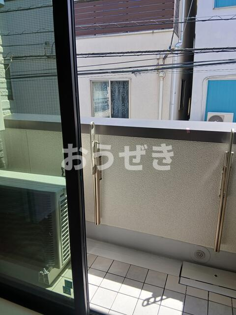 ベリッシマ日暮里のバルコニー