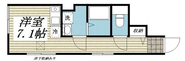 Ｉ－ｗｏｏｄ柴又の間取り|間取りです。