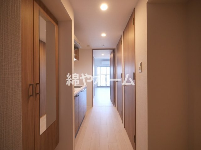 ファステート大阪アステールの玄関|シンプルで使いやすい玄関です