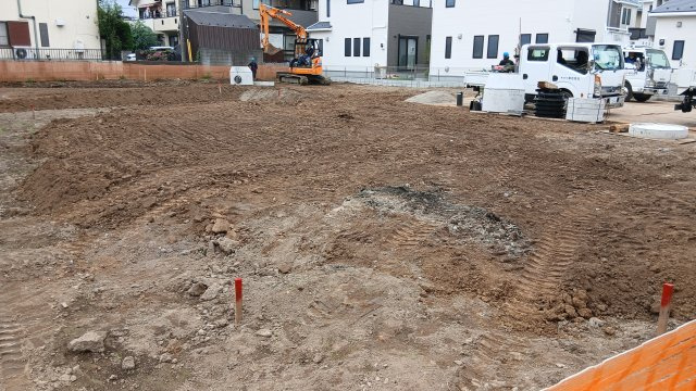 矢崎町土地分譲の外観