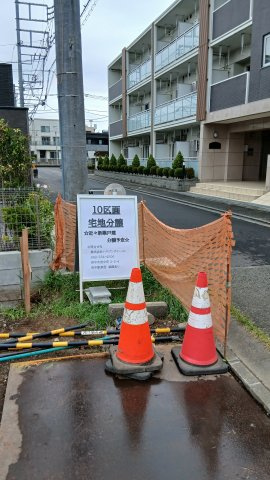 矢崎町土地分譲の外観