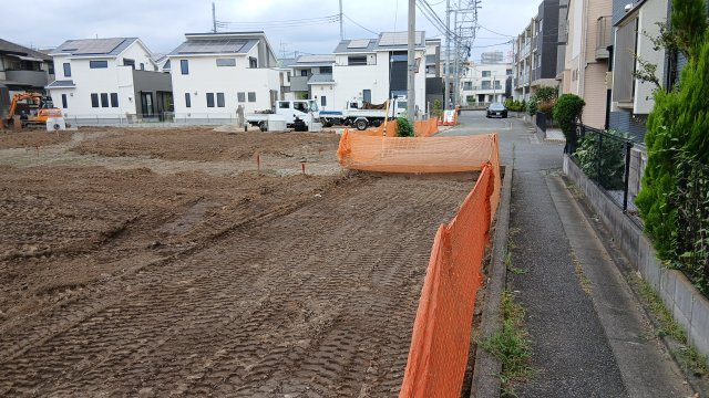 矢崎町土地分譲の外観
