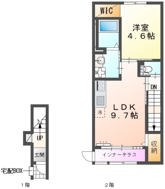 グランディールの間取り