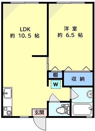 メゾンドールの間取り