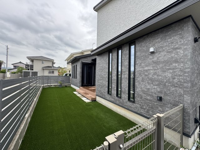 -三丁目不動産-　深谷市小前田　注文住宅の庭|たまにはお庭で休日を過ごしてみるのもよいかもしれません