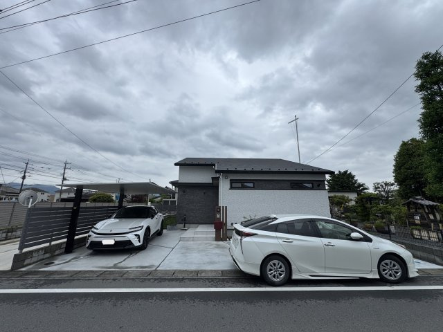 -三丁目不動産-　深谷市小前田　注文住宅の前面道路含む現地写真|前面道路含む現地写真です