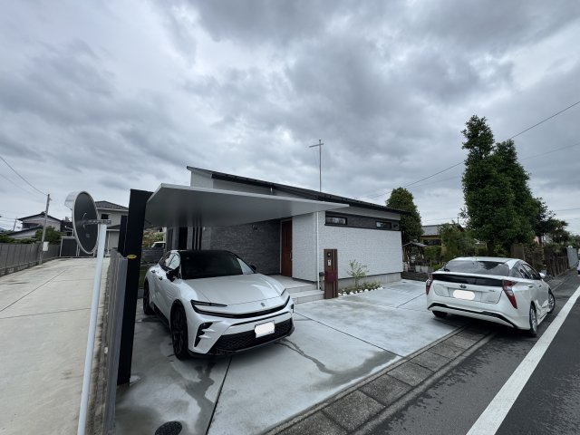 -三丁目不動産-　深谷市小前田　注文住宅の駐車場|駐車場の用意があります