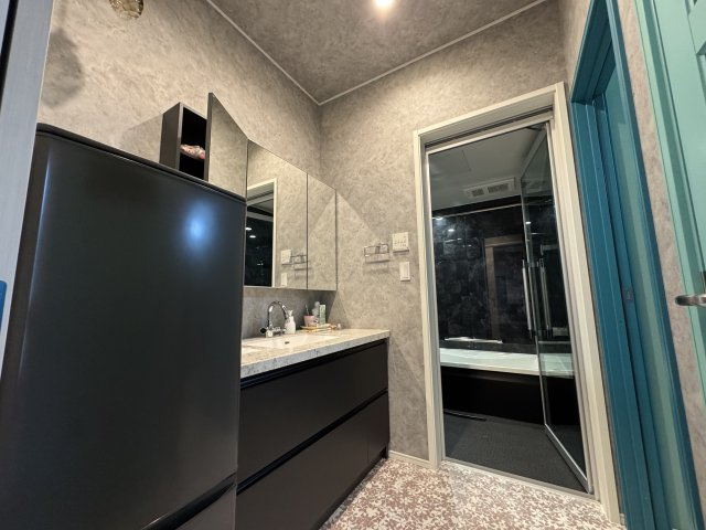-三丁目不動産-　深谷市小前田　注文住宅の洗面所|ゆったりとスペースのある洗面所