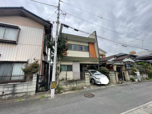 -三丁目不動産-　熊谷市伊勢町　更地渡しの前面道路含む現地写真