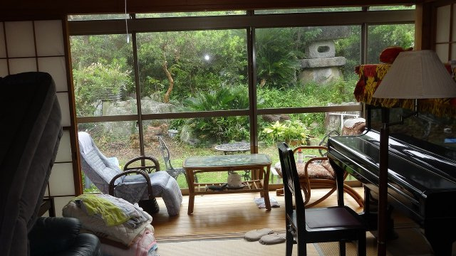 千葉県茂原市上林 中古戸建ての庭|座敷からの眺め