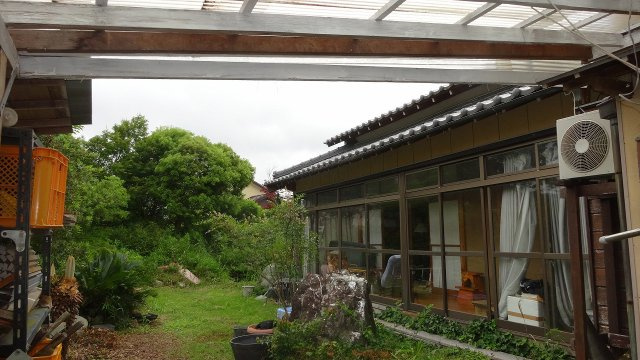 千葉県茂原市上林 中古戸建ての庭|お庭も活用できます