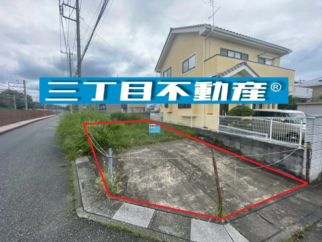 -三丁目不動産-　比企郡嵐山町むさし台2丁目　角地の外観