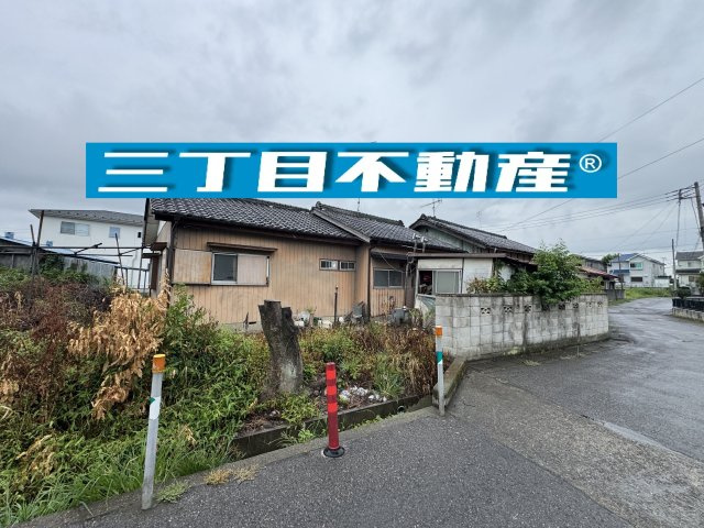 -三丁目不動産-　上里町勅使河原　2号地　現況更地の外観