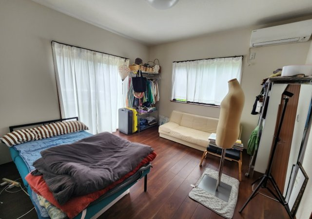 いすみ市深堀、木造平屋建の洋室|コンパクトで使いやすい洋室です