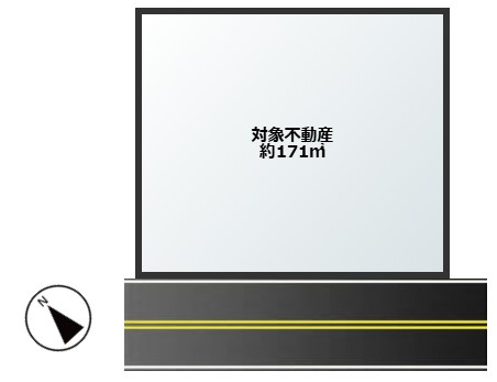 四街道市和良比資材置場の土地図