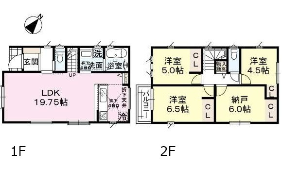 佐伯区皆賀１丁目の間取り