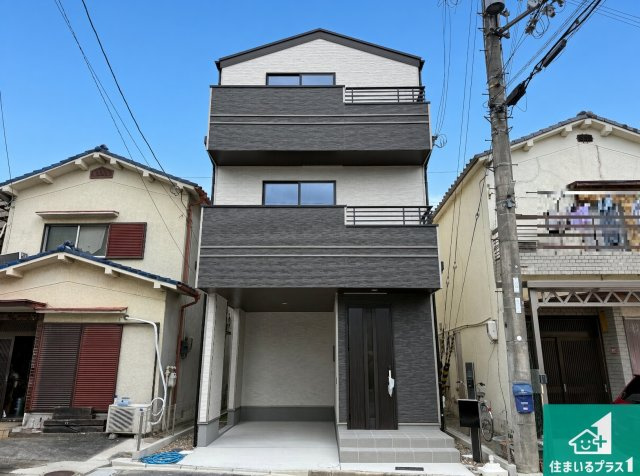 ◆羽曳野市古市　新築一戸建ての外観|安心の10年保証！外観を美しく保ち、雨水で汚れを落とします！気になることがありましたら、お気軽にお問い合わせください！