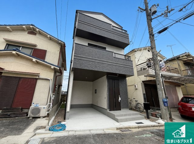 ◆羽曳野市古市　新築一戸建ての外観|安心の10年保証！外観を美しく保ち、雨水で汚れを落とします！気になることがありましたら、お気軽にお問い合わせください！
