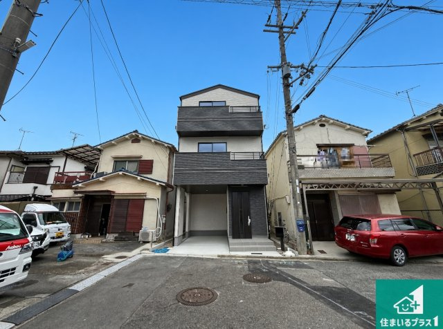 ◆羽曳野市古市　新築一戸建ての外観|お客様に長く安心して住んでいだだける事にこだわった家づくり！住んでからのアフターサービスにもしっかりと取り組んでいます！