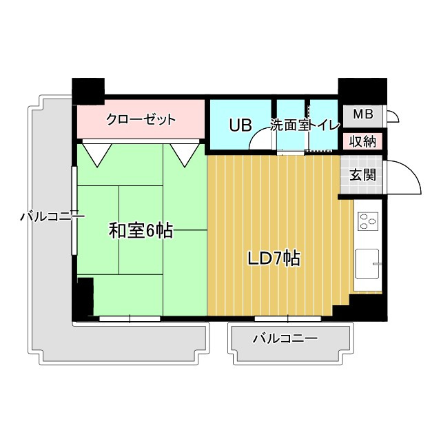 パノラマビュー白子の間取り