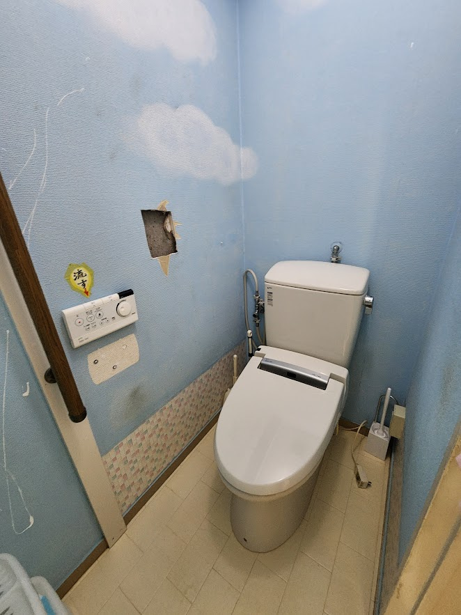 パノラマビュー白子のトイレ|シンプルで使いやすいトイレです