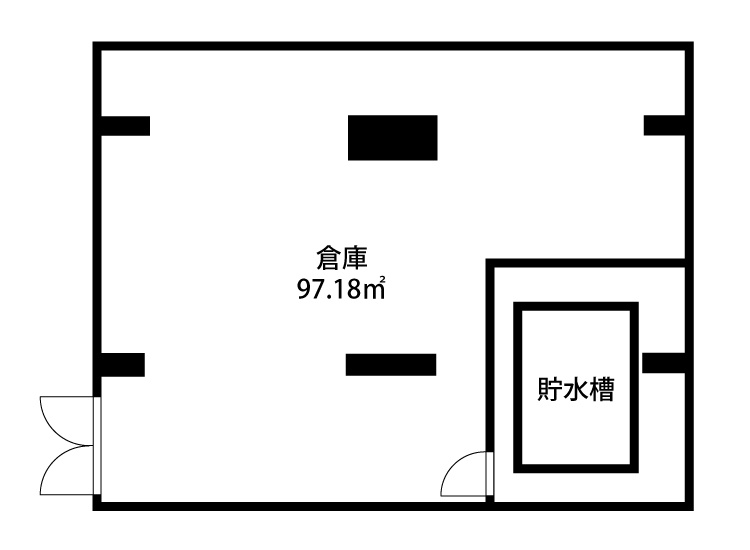 新井ビルの間取り